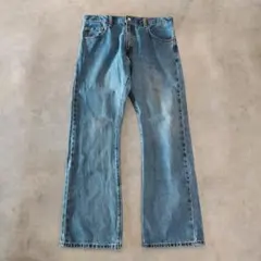 リーバイス517 Levis W34 フレアデニム 青 古着 ブーツ 21410