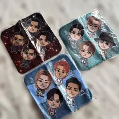 ミュージシャンキャラクタータオル3枚セット