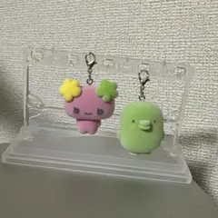 たまごっち　カプセルフロッキーズ　くちぱっち　ふわっち　カニカン付きキーホルダー