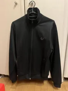 FRED PERRY ブラック ジップアップジャケット S