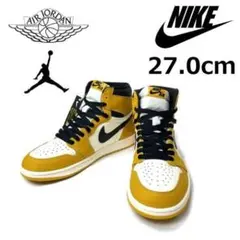 【限定価格】ナイキ スニーカー ウイングロゴ(27.0cm)黄色 180814