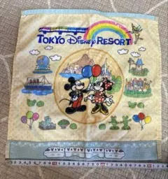 ディズニーランド　ミッキー ミニー タオル　ハンカチ　ディズニー　リゾート