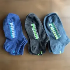 PUMA キッズ靴下　19〜21cm ３足セット