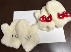 【美品】ミッキー&ミニー　キッズ手袋　グローブ【バラ売り2,000円】