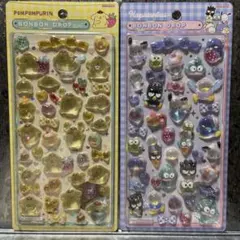 新品未開封♡サンリオ第二弾♡ボンボンドロップシール♡2枚