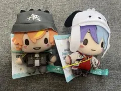 プロジェクトセカイ プロセカ サンリオ ふわぷちマスコット 青柳冬弥 東雲彰人