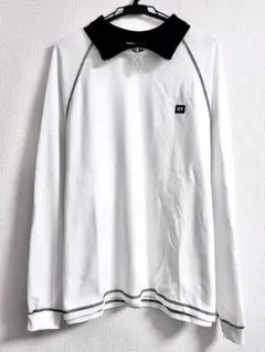 【OY/オーワイ】ロゴジップ ポラ ロングスリーブ ハーフジップ トレーナー