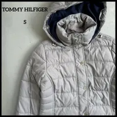 フルジップ　ダウンジャケット　トミーヒルフィガー　グレー灰色　ユニセックス00s
