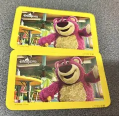 上海ディズニー　ロッツォ トイストーリー　シール　ステッカー