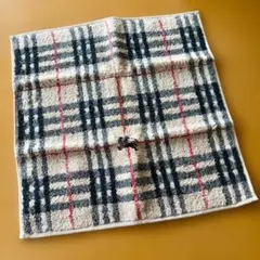 BURBERRY バーバリー チェック柄 ウォッシュタオル【新品未使用】