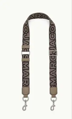 MARC JACOBS ロゴ入りストラップ