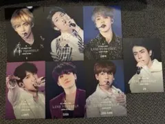 BTS LOVE YOURSELF JAPAN 初回特典 フォトカード 7枚