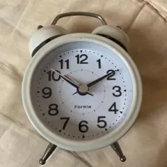 Formia アラーム時計 ホワイト