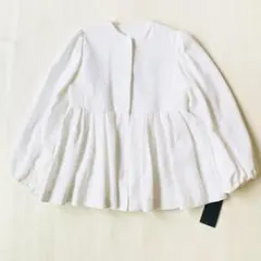 【新品未使用】トゥモローランド　ポワンピケ ペプラム ジャケット　パフスリーブのサムネイル