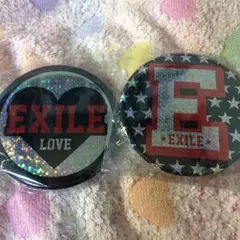 EXILE AW ガチャ デカ缶バッチ