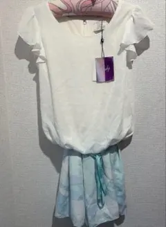 新品タグ付き★Rady★ ブルーマーブルコンビネゾンのサムネイル