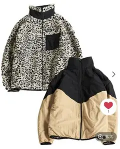 PAGEBOY　リバーシブルボアブルゾン