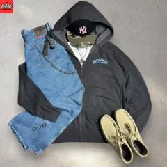 c-boy style(T26)90sNYストリートコーデスケーターシティボーイ