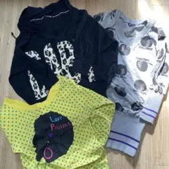 babyshoopスエットワンピドルマン2点セット