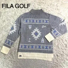 FILA GOLF グレーカラー ゴルフ ニット