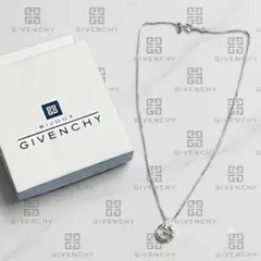 GIVENCHY シルバー ロゴネックレス 美品　箱ありのサムネイル