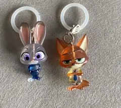 ズートピア めじるしアクセサリー めじるしチャーム ニック ジュディ