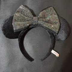東京ディズニーリゾート カチューシャ ブラック スパンコールのサムネイル