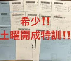 ㉓　希少‼️ サピックス　SAPIX 土曜日開成訓練 問題集 15回分