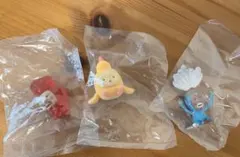 新品！こびとづかん　おすわりマスコット4 3種セット