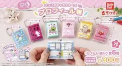 サンリオ　プロフィール帳　ガチャ　コロコロクリリン
