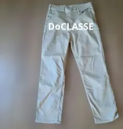 DoCLASSEテーパードパンツストレートチノパンナチュラン無印良品dgy
