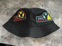 東京ディズニーリゾート バケットハット 黒