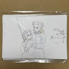 鬼滅の刃 無限列車編　キャラクター絵巻カフェ 終ノ巻　原画ポストカードセット02
