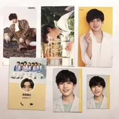 なにわ男子 長尾謙杜 厚紙 デタカ