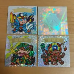 ビックリマンシール　新決戦　4弾4枚