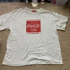 美品！ピンクラテ コカコーラ　Ｔシャツ　Ｌ