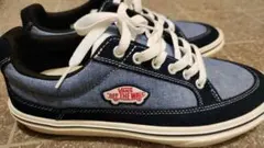 VANS フィン ネイビー スニーカー 27cm