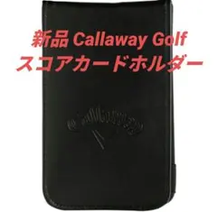 新品 Callaway Golf キャロウェイゴルフスコアカードホルダーブラックのサムネイル