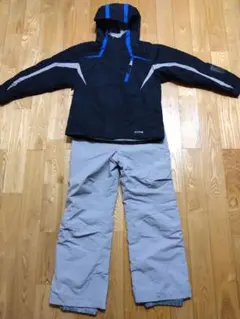 nima フード付きジュニア用スキーウェア上下セット 125-145cm