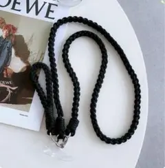 【2WAY・2本セット】スマホストラップ パラコード 編み込み