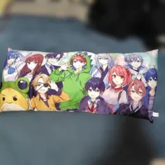 カラフルピーチ ロングクッションのサムネイル