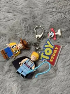 トイ•ストーリー ウッディ ボー フォーキー キーホルダー じゃらじゃら