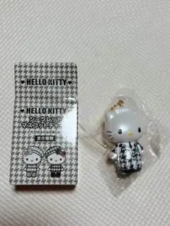 ハローキティ モノクロ　シークレットマスコットチャーム ダニエル