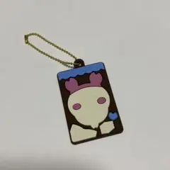 ラバーキーホルダー（古本屋）　ちいかわ キャラパキ ラバマスつきVer.