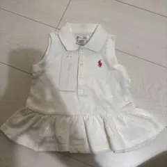 Ralph Lauren フリル付きポロシャツ