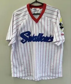 【新品未使用・タグ付き】つば九郎サイン入りユニフォーム（Lサイズ） 新品未使用・タグ付き】つば九郎サイン入りユニフォーム（Lサイズ