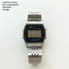 CASIO H-101 80s“CASIO Marlin”Blue Vint - メルカリ