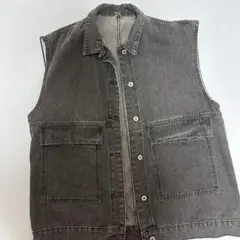 デニムベスト