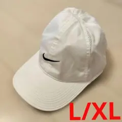 L/XL Nike DRI FIT ホワイトクラブキャップ jet cap　白