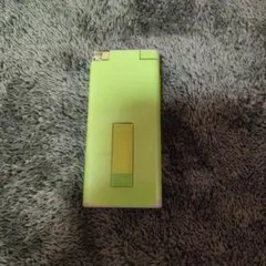SHARP au 携帯電話 本体 ライムグリーン